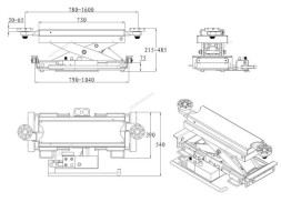 Траверса гидравлическая NORDBERG N423