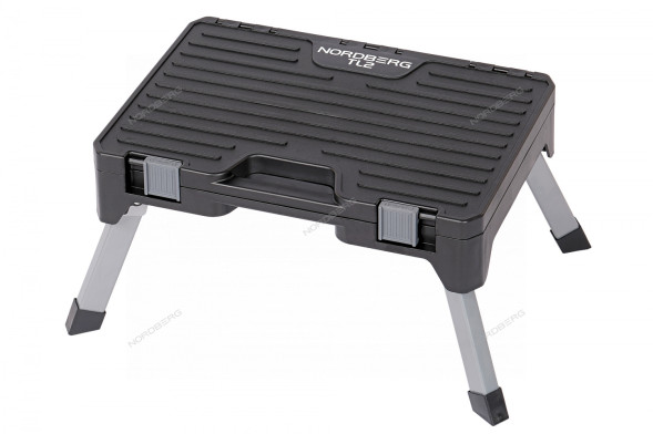 Табурет складной NORDBERG TL2 с ящиком-органайзером