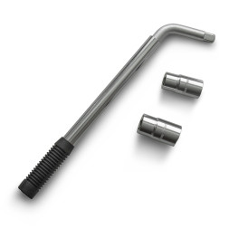 Ключ балонный "AVS"  телескоп. 35-51см. (17x19мм, 21x23мм)