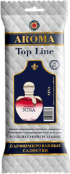 Парфюмированные салфетки  большие  AROMA Top Line   Nina Ricci Nina  (упак.30шт)