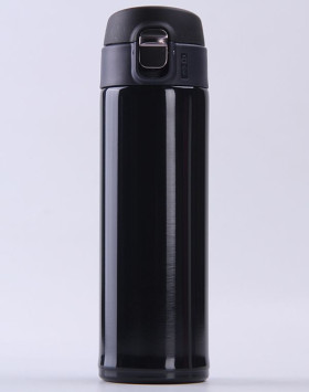 Термос-кружка 450мл. (нержавейка) черный