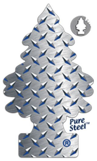 Осв.воздуха  Wunder-Baum Little   &quot;Pure Steel&quot;  Стальная сила