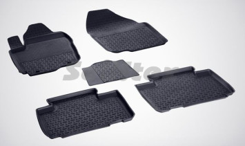 Коврики резиновые   Toyota RAV-4 IV 2012-2019г.  БОРТ