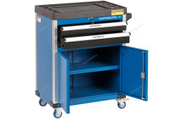 Тележка инструментальная NORDBERG T4 (2 выдвижных ящика, две полки с дверцами)