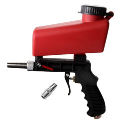 Ручной пескоструйный пистолет, пневматический