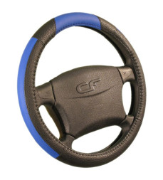 Оплетка на руль   CF  BUFFALO - М, Чёрный/Синий