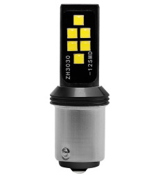 SOLAR  Свет-од  12V  T15  12 SMD 3030  21W   BA15S белый