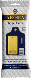 Парфюмированные салфетки  большие  AROMA Top Line   Paco Rabanne One Million  (упак.30шт)