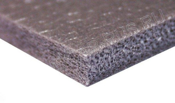 Шумоизоляция Isolon Tape LIST 0.75м x1м толщина 4мм  Фольга