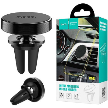 Держатель телефона HOCO  магнитный  Черный CA47
