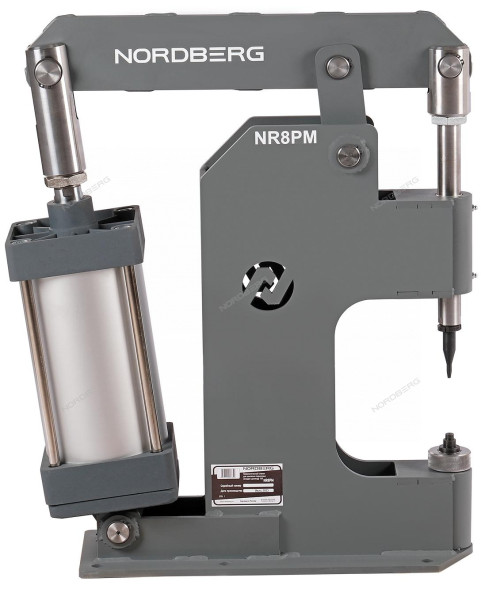 Пневматический станок NORDBERG NR8PM для заклепки тормозных колодок (цилиндр 160 мм)