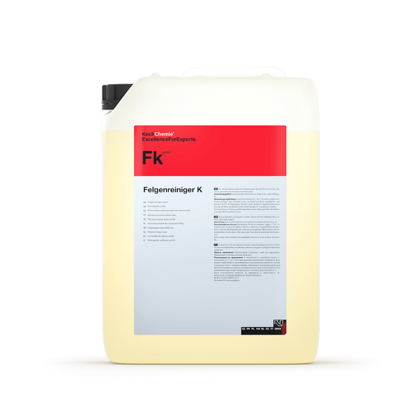 FELGENREINIGER K - Кислотный очиститель с ингибитором для различных поверхностей автомобиля, (12 кг). 6012
