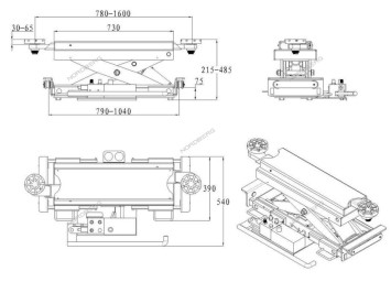 Траверса гидравлическая NORDBERG N433