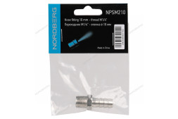 Переходник NORDBERG NPSM210 (M1/4" - елочка 10 мм)