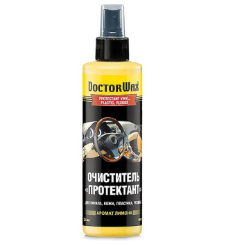 DW 5248 Очиститель &quot;Протектант&quot; для винила, кожи, пластика, резины, с запахом &quot;лимон&quot;