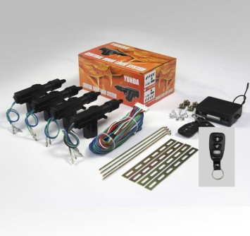 Комплект центральных замков YUNDA с пультом