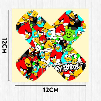 Наклейка &quot;Лейкопластырь&quot;   (12*12см)  №4