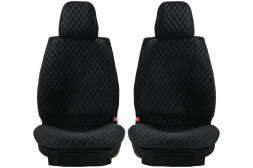 Комплект Накидок  Seintex  «Ellipse» Чёрный (велюр) (2шт)