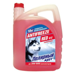 Антифриз  "Полярный круг"  G12 (красный) 10кг