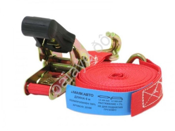 Стяжка груза   &quot;М5&quot;  25мм х 6м  с храповым механизмом  (1шт.)