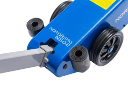 Домкрат подкатной пневмогидравлический двухштоковый NORDBERG N502