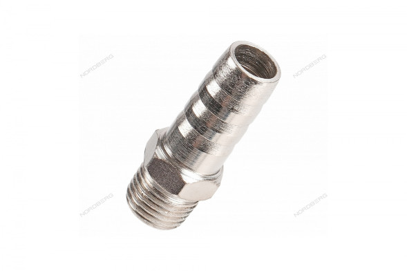 Переходник NORDBERG NPSM212 (M1/4&quot; - елочка 12 мм)