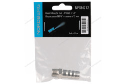 Переходник NORDBERG NPSM212 (M1/4" - елочка 12 мм)