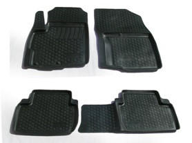 Коврики резиновые Citroen C-Crosser с 2007г- тэп.