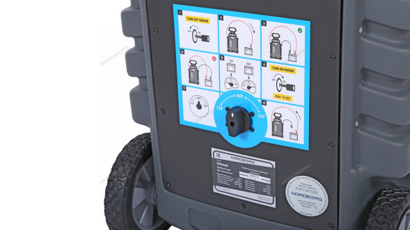 Пусковое мобильное устройство (джамп-стартер) NORDBERG WSA40