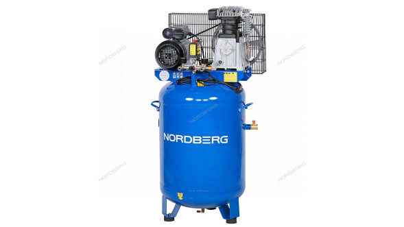 Вертикальный поршневой ременной компрессор NORDBERG NCEV150/480