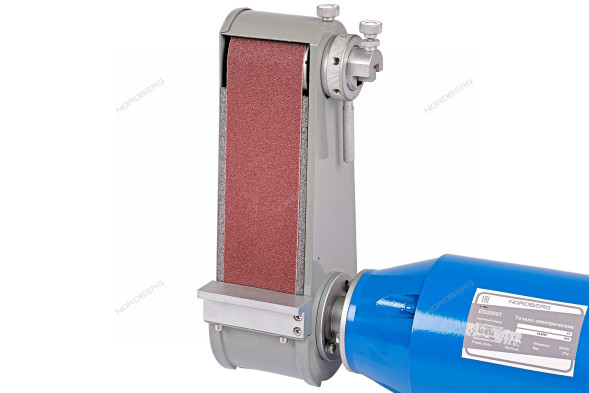 Заточной станок профессиональный NORDBERG EG2009T с шлифовальной лентой (200 мм, 220В)