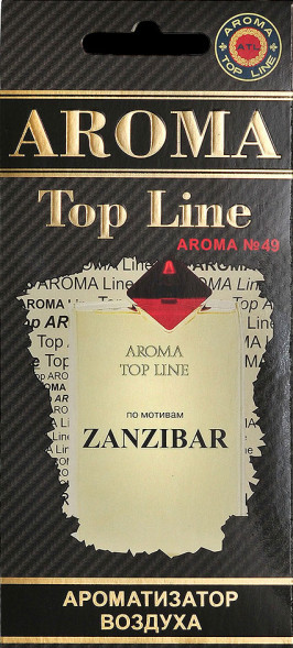 Осв.возд.  AROMA  Topline  Мужская линия  №49   Van Cleef &amp; Arpels ZANZIBAR