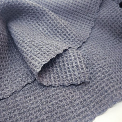 Полотенце вафельное №3 400гр.м для протирки стекол 40х40см (без шва) серый