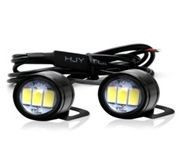 Ходовые огни  SOLAR 3 SMD  23*32*23мм  линза , металл, врезные,  2шт черный