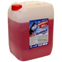 Антифриз  "Полярный круг"  G12 (красный) 20 кг
