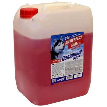 Антифриз  &quot;Полярный круг&quot;  G12 (красный) 20 кг