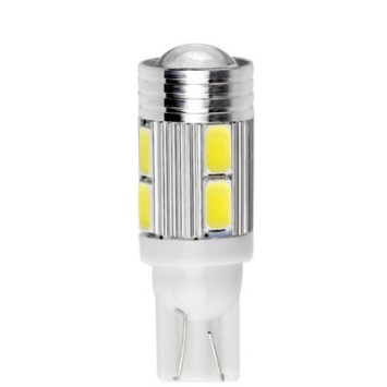 SOLAR  Свет-од  12V  T10 10 SMD 5630 W5W  W2.1x9.5d