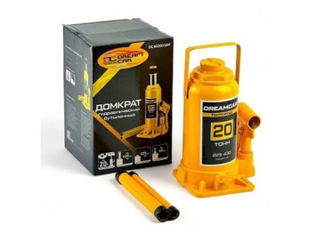 Домкрат гидравл. телескоп 20т. в КАРТОН.уп.  подьём 225- 430мм   &quot;DC&quot;