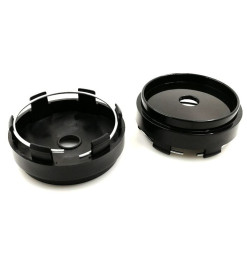 Заглушка (колпачок) на литой диск D65, наружн. d=65мм, внутр d=62мм. черный