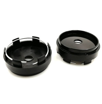 Заглушка (колпачок) на литой диск D65, наружн. d=65мм, внутр d=62мм. черный