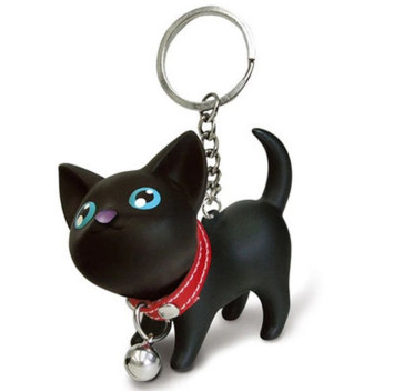 Брелок  Котик  черный