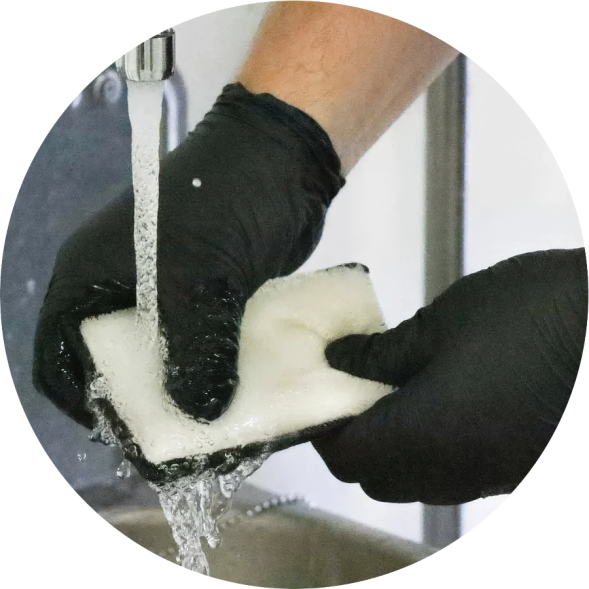 Interior Scrubber - Высококачественная чистящая подушечка 9998217