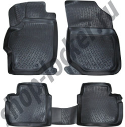 Коврики резиновые   Citroen C-Elysee SD  с 2013г-  тэп.