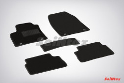 Коврики текстильн. Opel Vectra C 2002-2008г. /компл.5шт./осн.резин./ LUX