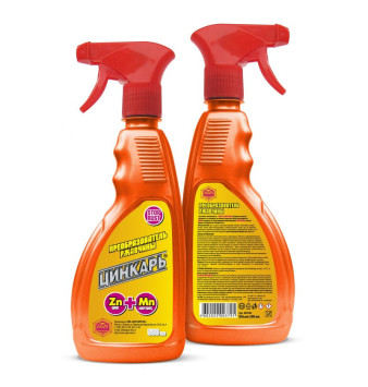 AGAT-AVTO Преобразователь ржавчины «Цинкарь» 500мл с распылит. (ТРИГГЕР)