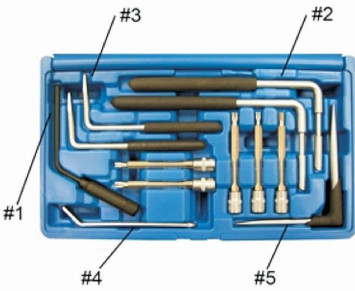 TJG.Комплект для снятия подушек безопасности