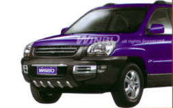 Kia Sportage (02-06) защита пер.бампера метал.