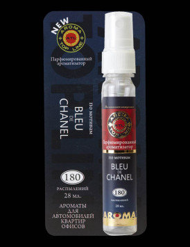 Осв.возд.  AROMA  Topline  Спрей Мужская серия  №17  Bleu De Chanel