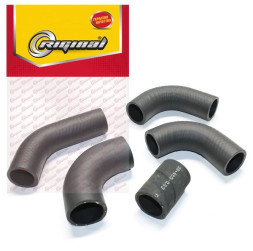 RG Патрубки системы охлаждения Г3302-3221 406,405 дв. рестайлинг с эл.вент. (кт 5 шт) Riginal