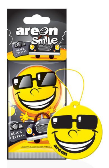 Осв.возд. Areon Сухой &quot;SMILE RING&quot;  BLACK CRYSTAL
